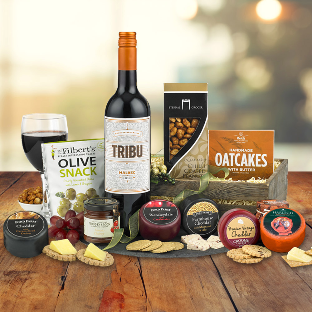 Cheese & Wine Hampers