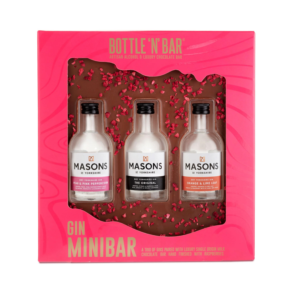 Bottle N Bar - Gin & Chocolates Gift Set