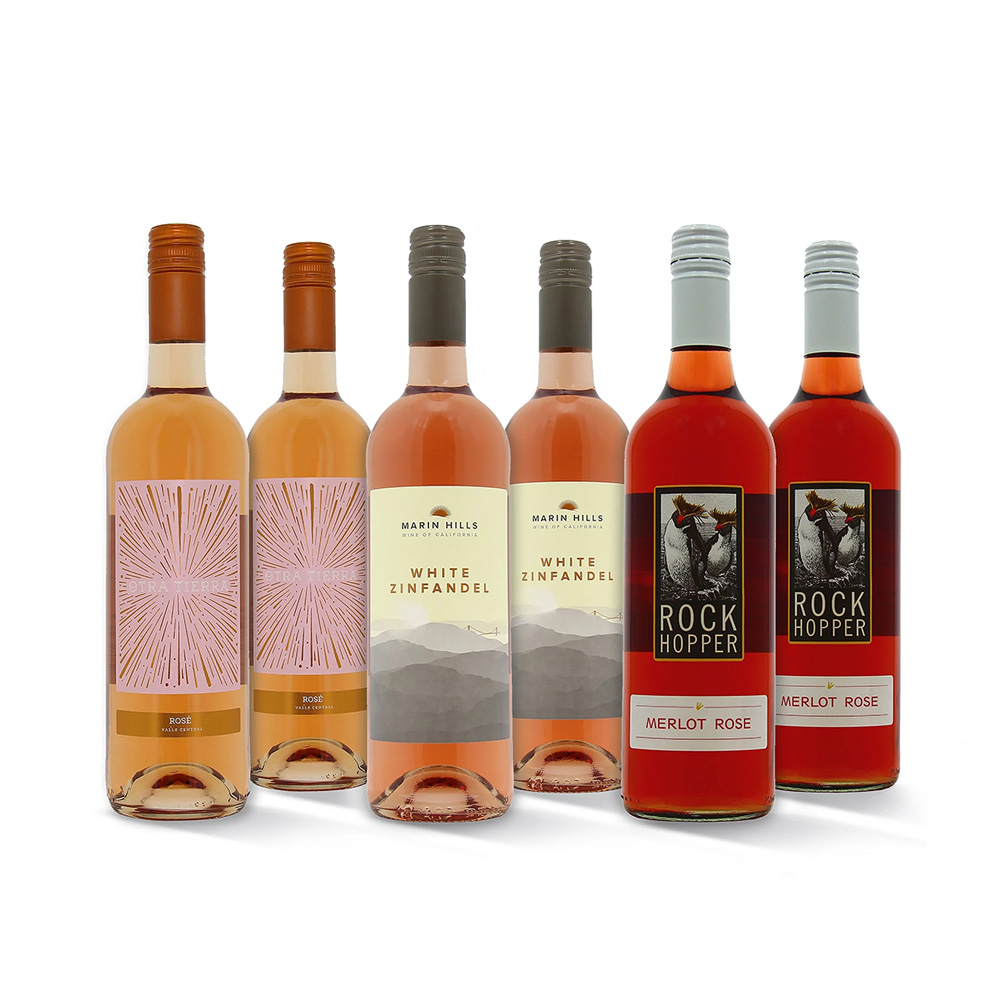 Rose Wine Case